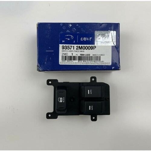 FOR Hyundai Genesis Coupe 2010-2012 Left Driver Door Power Window Main Switch Original OEM 935712M0009P