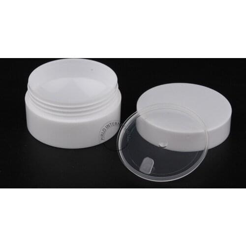 100pcsx 10g Empty Plastic Jar With Lid Small Sample Containers Pot Box Cosmetic Jars Bottles For Cream Jars Cosmetic Packaging
