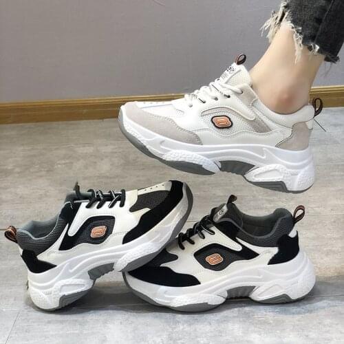 Fashion Women Sneakers Casual Vulcanized Shoe Summer Mesh Chunky Dad Shoes Woman Platform Trainers Zapatos Mujer 2021