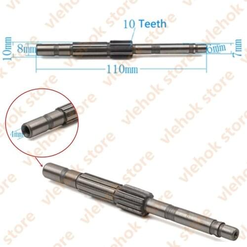 Metal Spur Gear Spline Cam Shaft 324668-1 Replace for MAKITA HR2470 HR2470T DHR202 BHR202 BHR240 BHR241 Electric Hammer Drill