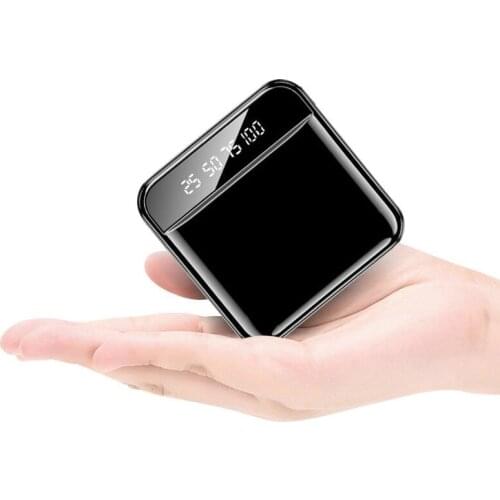 30000mAh Power Bank Portable External Battery Charger For iPhone Xiaomi Mini Powerbank With Double USB LED Digital Display