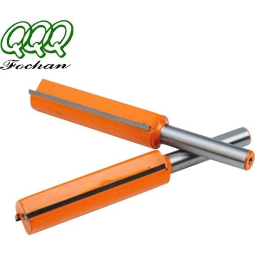 QQQ 1Pcs 8mm" Shank Long Cleaning Bottom Router Bit Cutter CNC Woodworking Clean Bits