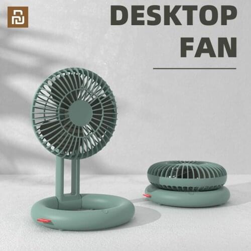 Summer new desktop folding table fan portable USB charging mute small fan mini retractable fan for youpin youpin