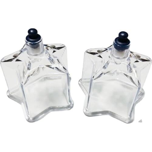 Thickened Plastic Vacuum Cupping Hijama Cups Single Star Shape Cupping Cup
