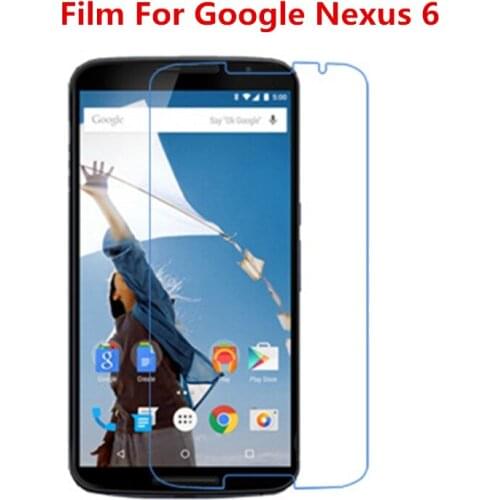 1/2/5/10 Pcs Ultra Thin Clear HD LCD Screen Protector Film With Cleaning Cloth Film For Google Nexus 6