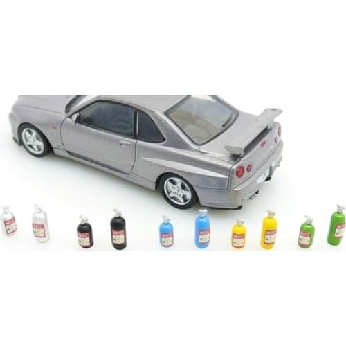 1/64 Handmade Nitrogen Bottle model car Modified parts Garage Scene Decoration