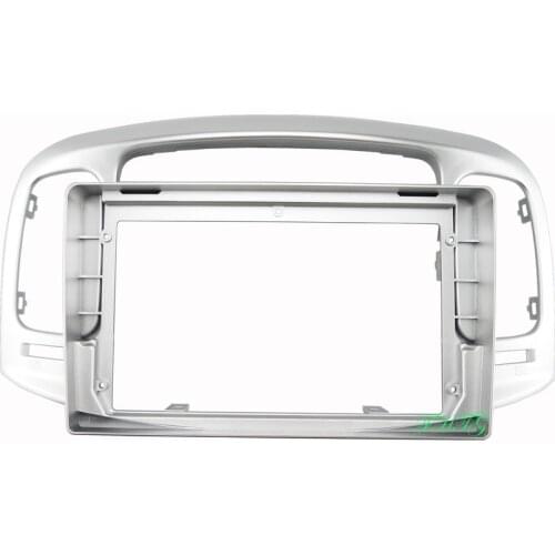 9 inch Fasxia Car Audio Frame Car Radio Fascia,gps navigation fascia panel is suitable for 2009-2012 HYUNDAI ACCENT