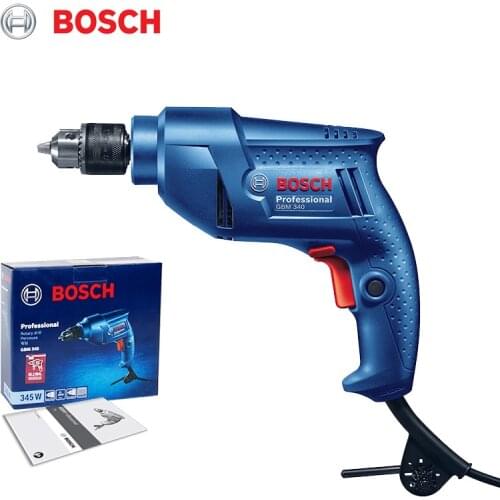 BOSCH GBM340 Classical Power Hand Drill DIY Electric 220V Power Driver Drill Bits Tool for Woodworking Steel Hole Drill
