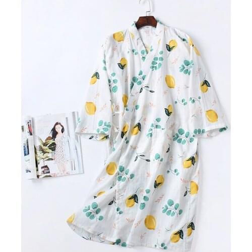 COLOR OF HEART Women's Cotton Robes