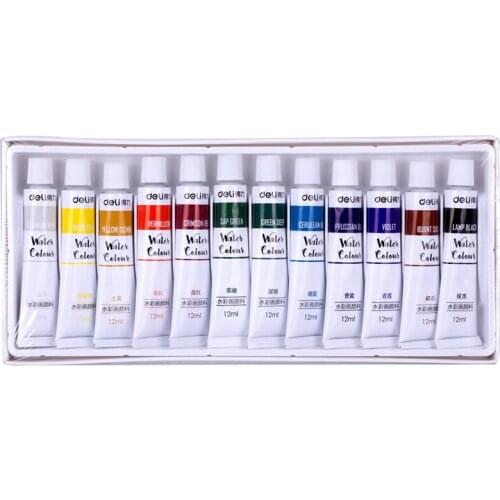 DL Up to 73850 students and childrens childrens watercolor painting 12 color painting pigments Stationery office