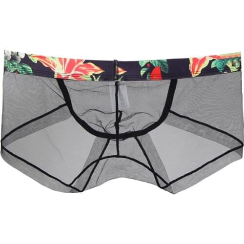 Ropa Interior Hombre Transparent Seamless Sexy Underwear Man Three Color Low Waist Mens Thin Underwear Mens Briefs MPS055