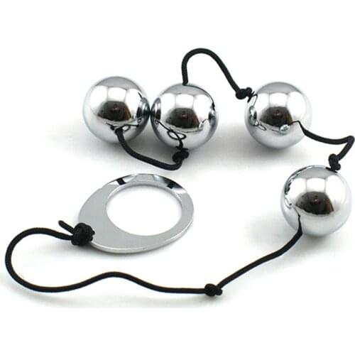 Stainless Steel Posterior Pull Beads Anal Metal Molecular Pull Beads Dropshipping