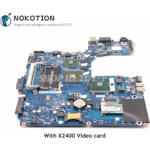NOKOTION For Samsung R60 NP-R60 Laptop Motherboard X2400 Graphics Free CPU BA92-04962A BA92-04962B