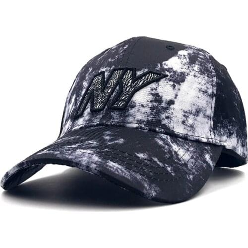 2020 new high quality cotton NY letters baseball cap snapback hat for men womens bone gorras ny embroidery Graffiti dad cap