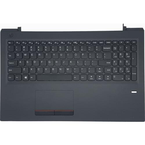 New Original for Lenovo V310-15ISK V310-15 Palmrest Upper Case With us Keyboard Touchpad Black