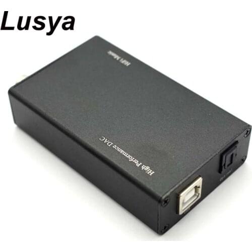 PCM2706 USB DAC Decoder USB to Coaxial fiber 3.5mm Headphone Output Support G7-007