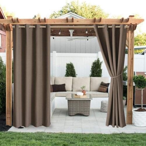 Pink Beige Blackout Curtains Thick Insulated for Bedroom Grommet Thermal Insulated Room Gray Curtains for Living Room Outdoor
