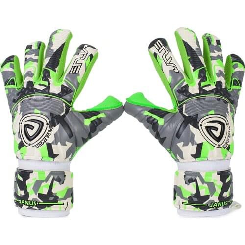 Professional Goalie Gloves With Finger Protection Thickened 4mm Latex Goalkeeper Gloves Men Soccer Football Goal keeper Gloves