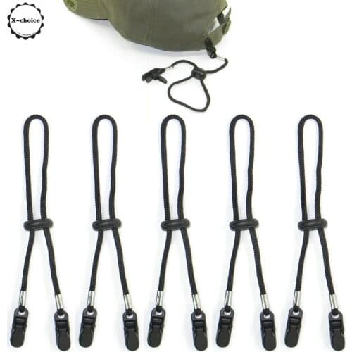 Adjustable Hat Clip / Cap Retainer-clip / Adjustable Napkin Clip ( Pack of 5 )