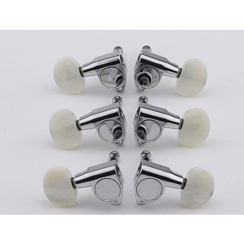 【Made in Taiwan By PW】Clearance Sale. 1 Set Guitar Machine Heads Tuners Chrome