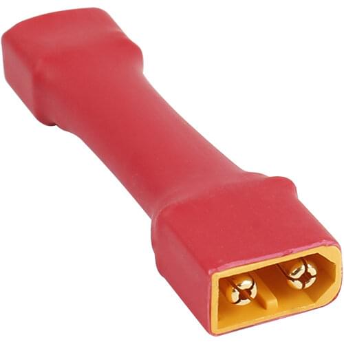 T Male Plug to XT60 Male / T Female Plug to XT60 Female Adapter For RC Helicopter Quadcopter LiPo Battery Plug Connector