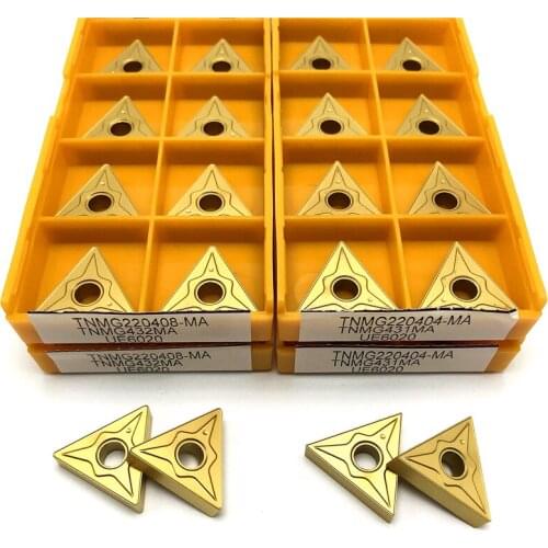 TNMG220404 TNMG220408 MA UE6020 high quality External turning tool lathe tools CNC turning inserts TNMG220404/08 Cutting tool