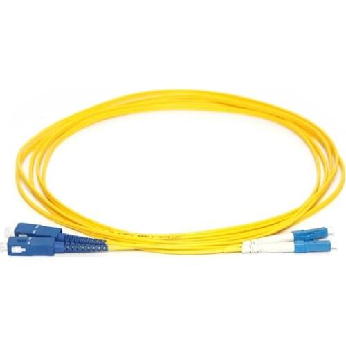 LC-SC Single mode Fiber Optic Patch Cord Fiber Pigtail 3m 5m 10m 15m Jumper Cable Simplex Telecom Level
