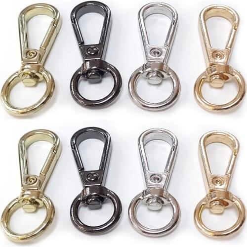 1Pcs High Quality Metal Small Plate Buckle Vintage Bag Clasp DIY Lobster Clasp Key Chain Luggage Hardware Accessories