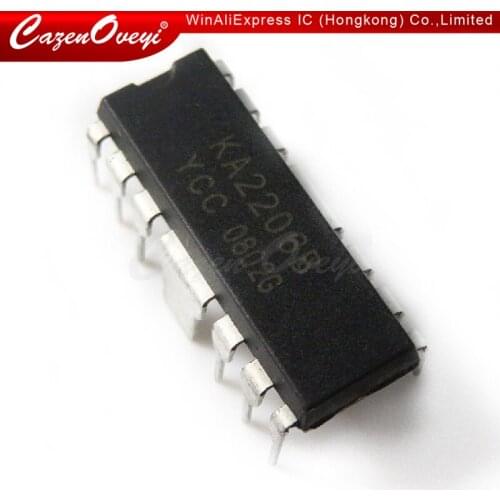 10pcs/lot KA2206B KA2206 DIP-12 In Stock