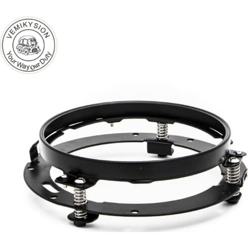 7inch Round Headlight Ring Mounting Bracket for 7inch LED Headlight Mount