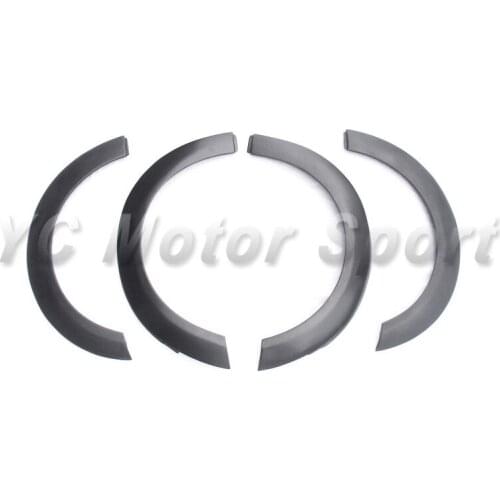 Car Accessories Carbon Fiber John Cooper Works Style Fender Flares Fit For 2006-2013 R55-R58 Over Fender Flares