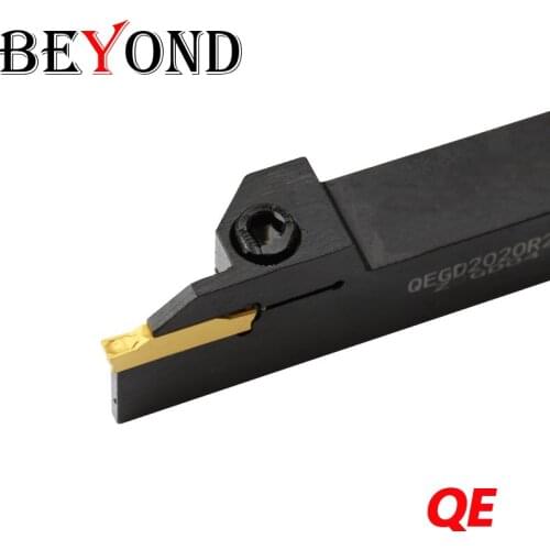 BEYOND QE QECD1616R12-2 QECD2020R15-2 QEFD2525R17-3 Threading Turning Tool Holder Insert Cemented Carbide Blade Factory Outlet