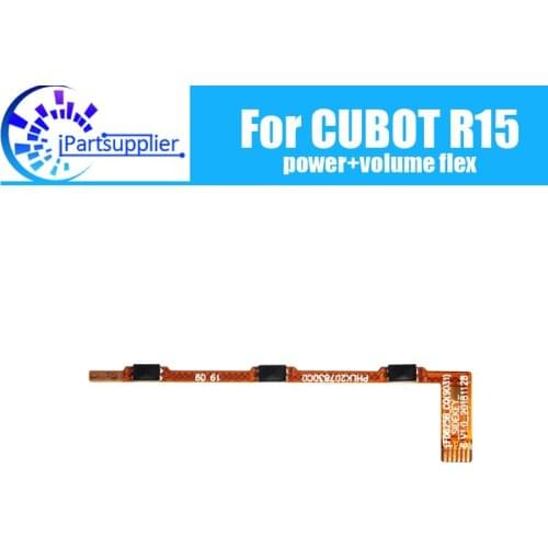 CUBOT R15 Side Button Flex Cable 100% Original Power + Volume button Flex Cable repair parts for CUBOT R15