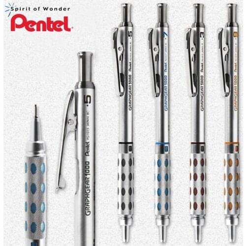Pentel Professional Drawing Activity Mechanical Pencil 1pcs PG1015 (13.17.19) 0.3mm/0.5mm/0.7mm/0.9mm Metal Penholder