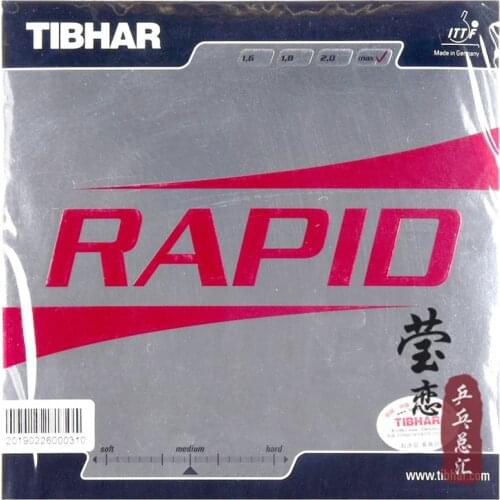 Tibhar RAPID pimples in table tennis rubber table tennis rackets racquet sports fast attack loop made in germany