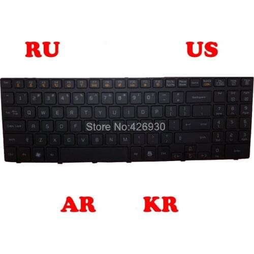 RU US KR AR Keyboard For LG N550-S N550-T N560-B C N560-D N560-P N560-S N560-V N560-X N560-Y LGN56 Russian English Korea Arabia