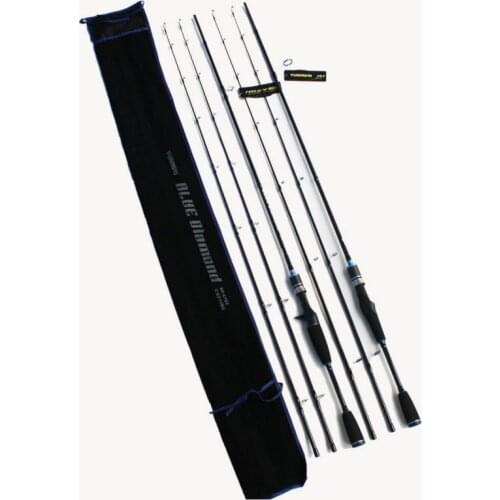 Lure Fishing Rod 2.1M Casting/spinning Fishing Pole for Big Fish M/ML Two Olta Tips Canne a Peche Fishing Equipmet Pesca Cane