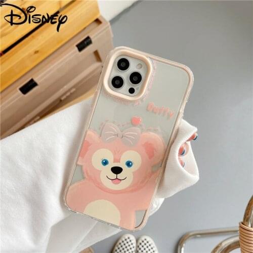 Disney Star Delu for IPhone X/XR/XS/XSMAX/11/12Pro Cartoon Silicone Transparent Phone Case