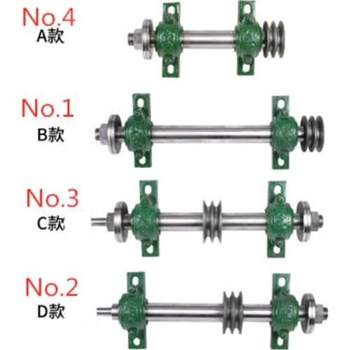 Saw shaft spindle assembly Woodworking machinery table saw accessories chainsaw spindle Saw shaft bearing housing