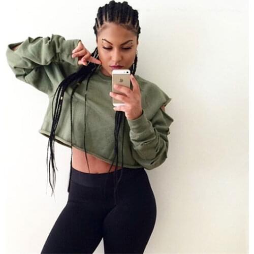 Personality Long Sleeve Female T-shirt Hollow Out Harajuku T-shirts Women Top Cropped Plus Size Women T-Shirts Autumn Sweatshirt