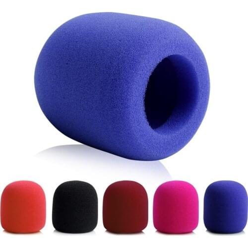 10pcs Colorful Wireless Handheld Stage Microphone Windscreen Foam Mic Cover Karaoke DJ Microfone Sponge Pop Filter Wind Shield
