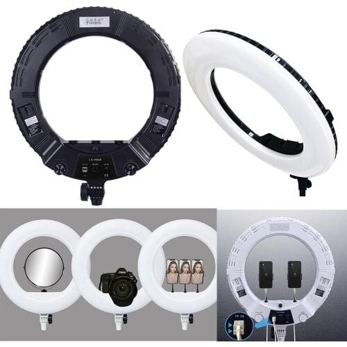 18in Ring Light Set with Tripod Selfie Ring Lamp Yidoblo LX-480SII Photograthy Lighting for Phone Camera Camera Makeup