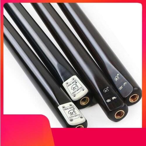 2018 3/4 BS Snooker Stick Cue 3/4 Piece Cue Stick with Case with Extension Billiard Stick 9.8mm Tip Billiard Snooker Stick