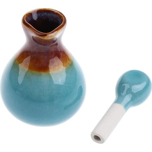 3pcs Empty Ceramic Perfume Aromatherapy Essential Oil Bottle Diffuser Vials