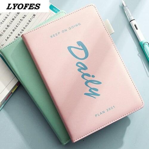 Notebooks and Journals Agenda Planner Diary Agenda 2021 Monthly Planner Writing Paper for Students School Office Supplies