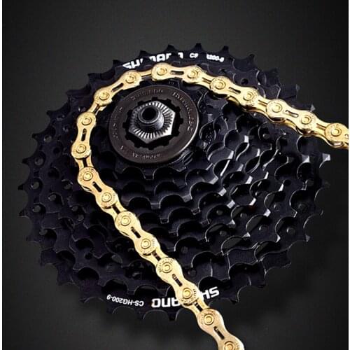 Highway mountain bike bicycle chain 9/10/11s speed hollow ultra light 10X10L27/30 speed s variable speed chain