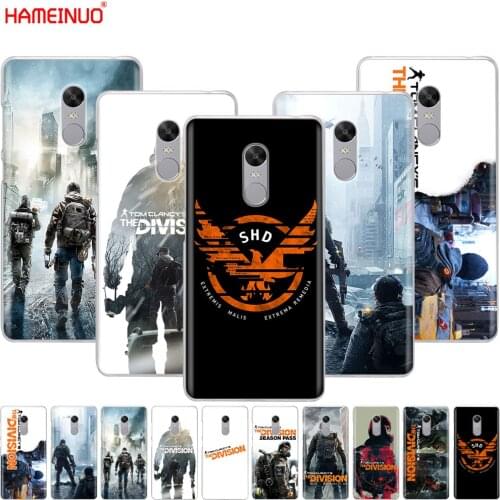 HAMEINUO Tom Clancys The Division Cover phone Case for Xiaomi redmi 5 4 1 1s 2 3 3s pro PLUS redmi note 4 4X 4A 5A