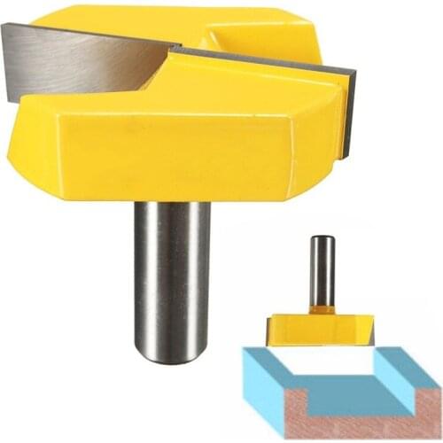 1PCS 1/2" Shank 2-1/4" Bottom Cleaning Router Bit Straight Bit Wood Clean Milling Cutter for Wood Woodworking Bits