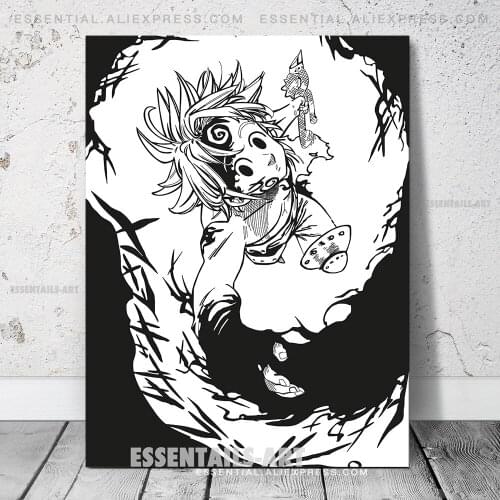 Meliodas The Seven Deadly Sins Poster Canvas Wall Art Painting Decor Pictures Bedroom Study Living Room Home Decoration Prints