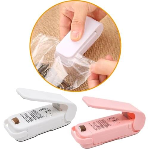 Mini Heat Sealer Household Accessories Plastic Bag Sealer for Storage In The Kitchen Food Snacks Fruits and Vegetables Sealer